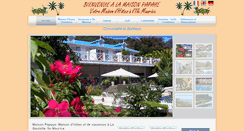 Desktop Screenshot of maisonpapaye.com